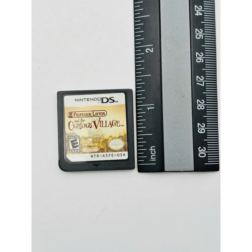 Professor Layton and the Curious Village Nintendo DS, 2008 Game Cartridge Works
